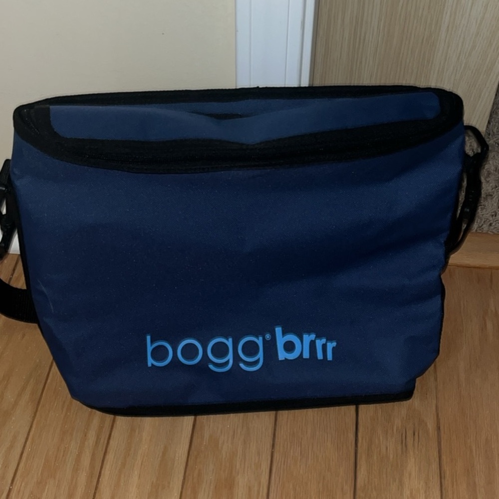 Blue BOGG Brrr cooler bag